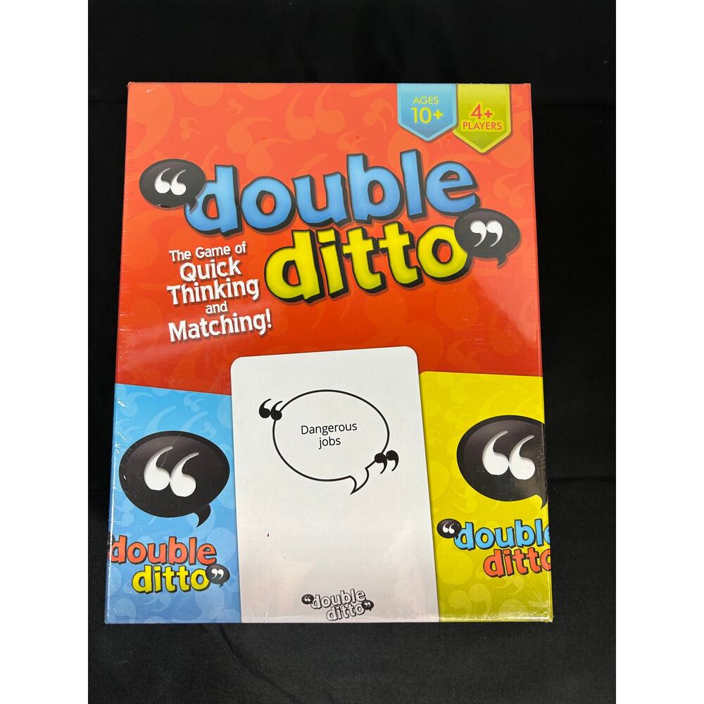 "Double Ditto" Game Sealed New